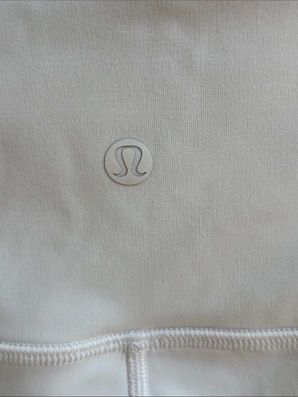 lululemon Wunder Under White High-rise Lace 25”Leggings size 12 - Picture 5 of 8